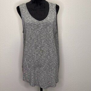 Gibson Gray Sleeveless Knit Tank Top – Size 1X